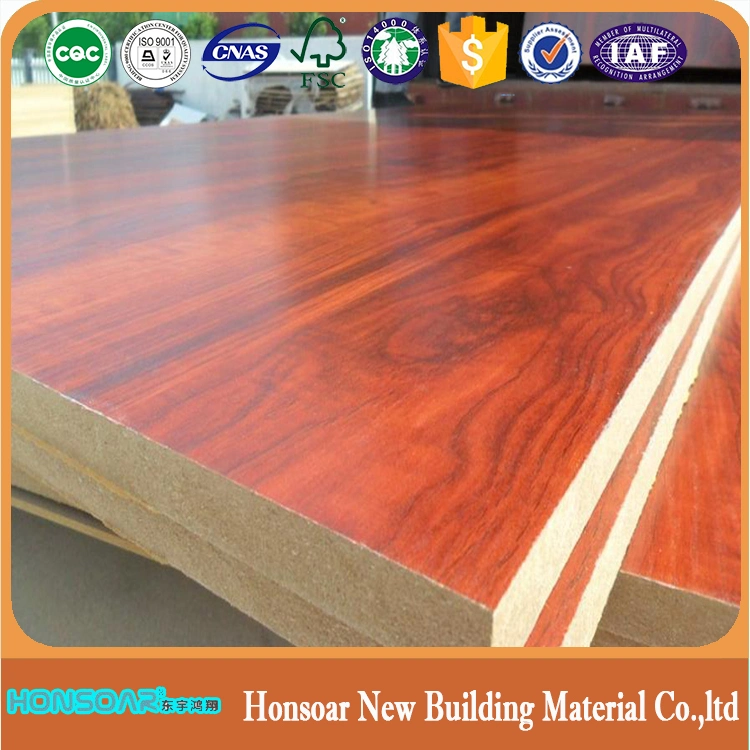 Melamine Laminated MDF Board for Panel Furniture