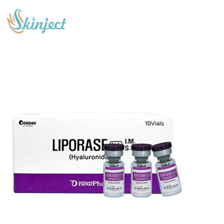Korea Hyaluronidase Liporase Hyaluronic Acid Filler Dissolver