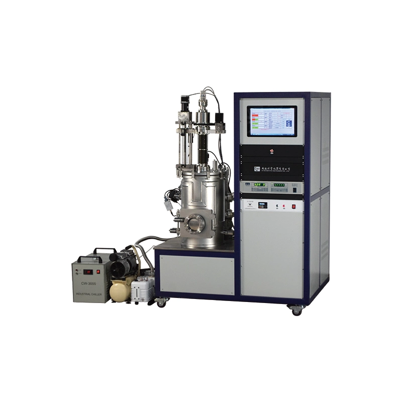 Three Source High Vacuum Evaporation Coater