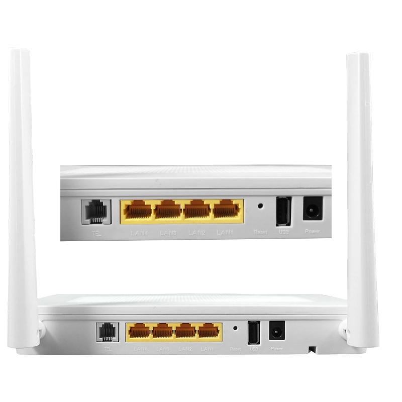 Original Gpon/Epon ONU Hgu Wl5411b 4ge+Tel 2.4G; 5g Dual-Band Fiber Optic Network Termination WiFi Router English Firmware