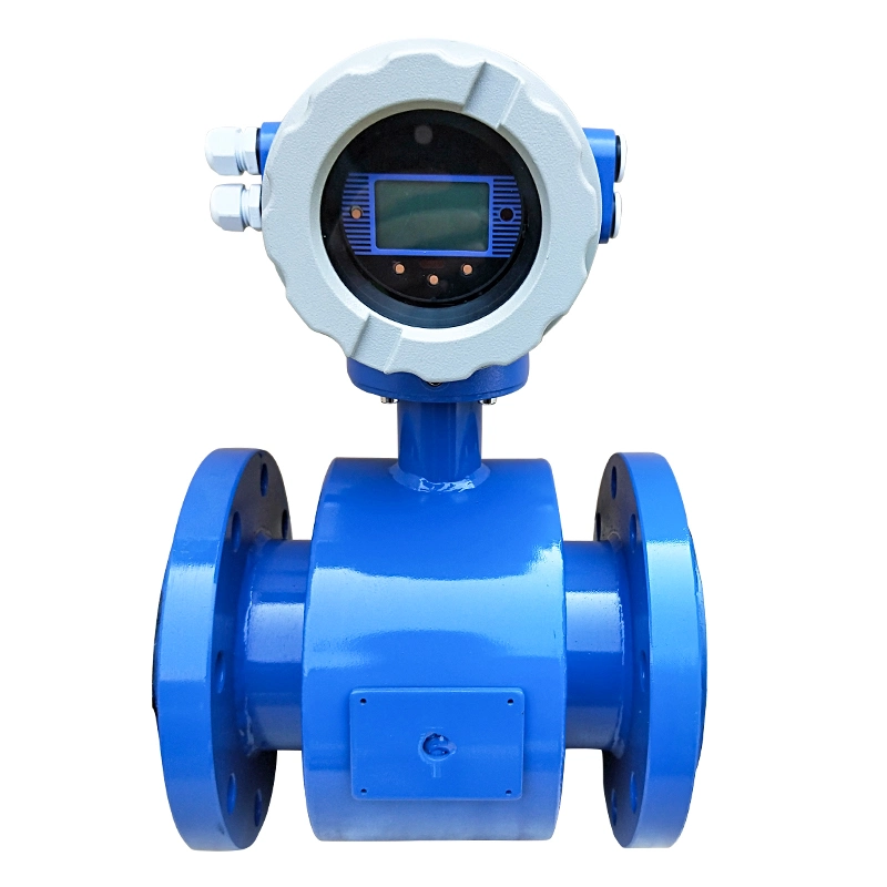 Current Pulse Digital Output Electromagnetic Flow Meter for Water Supply