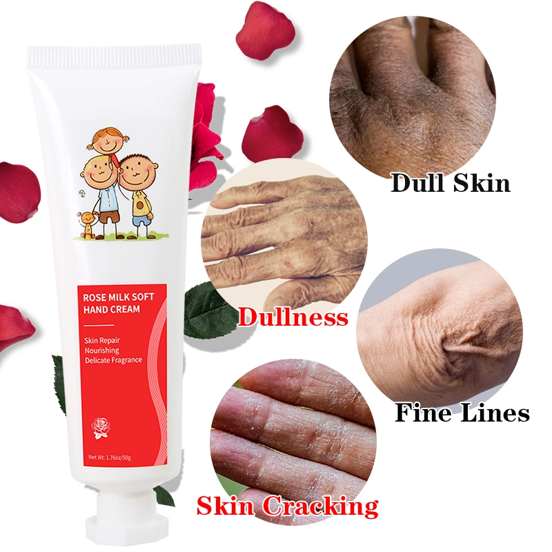 Natural Skincare Rose Moisturizing Hand Cream