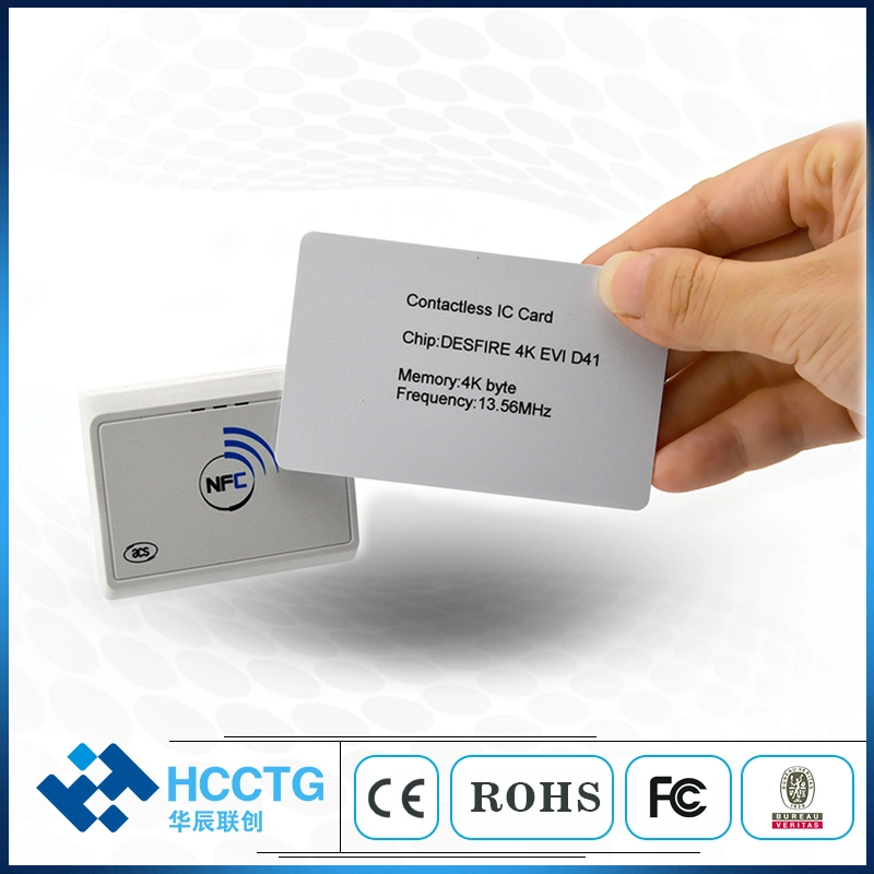 Long- Range Wireless Ios Android Bluetooth RFID Reader Writer NFC Card Reader 13.56 MHz (ACR1311U-N2)