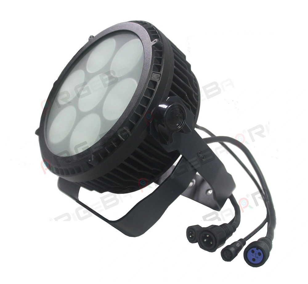 Rigeba Patent Product Outdoor 7*25W RGBWA 5in1 Waterproof LED PAR Light for Landscape