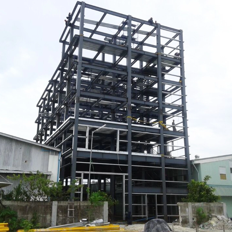 Steel Frame Structure Shed Construction Metal Building Light Steel Structure