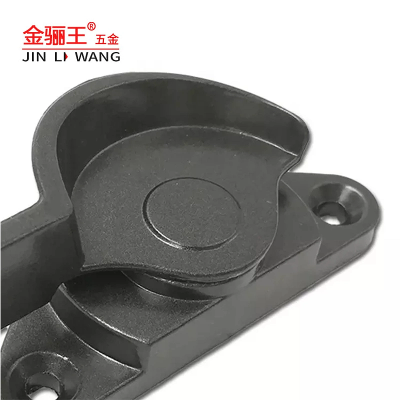 Factory Hot Sale Zinc Alloy Window Crescent Lock Half Round Window Handle Lock