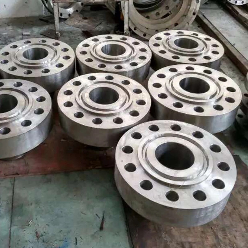 Forged Alloy 8 Figure Spectacle Blind Flange A105 ASTM A182 F5, F9, F11, F22, F91A105 Ss CS RF Blind Welding Neck Anchor Flange