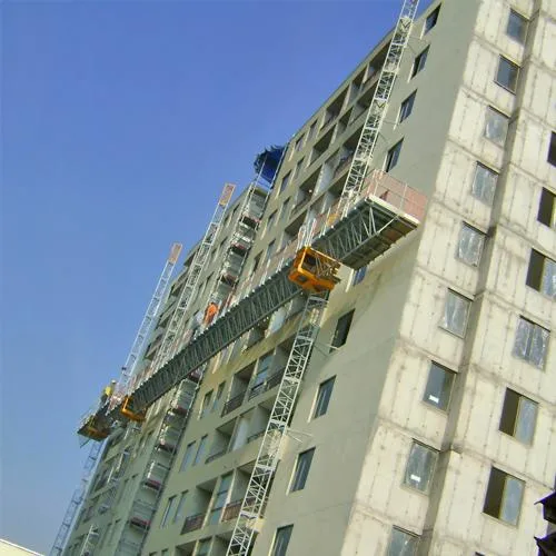 Anti-Slip Anti-Falling Mast Climbing Work Platform