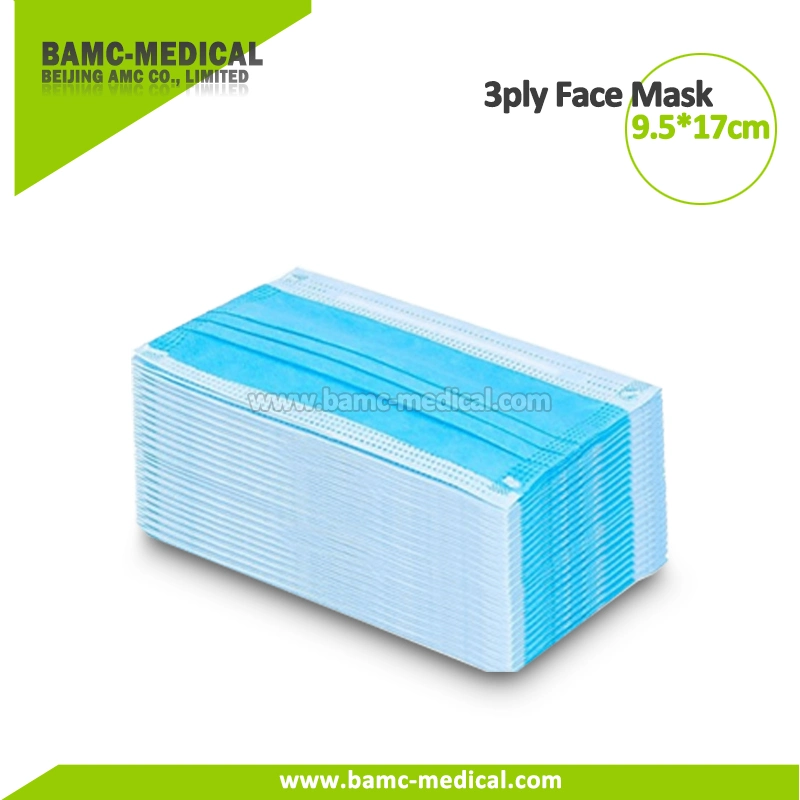 Protección de seguridad médica Non-Woven Mascarilla desechable