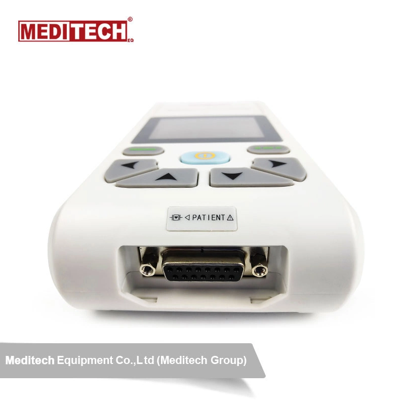 Portable solo tres canales de ECG o EKG101t de alta tecnología.