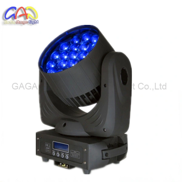 19X12W LED de Osram Zoom cabezal movible de haz de luz