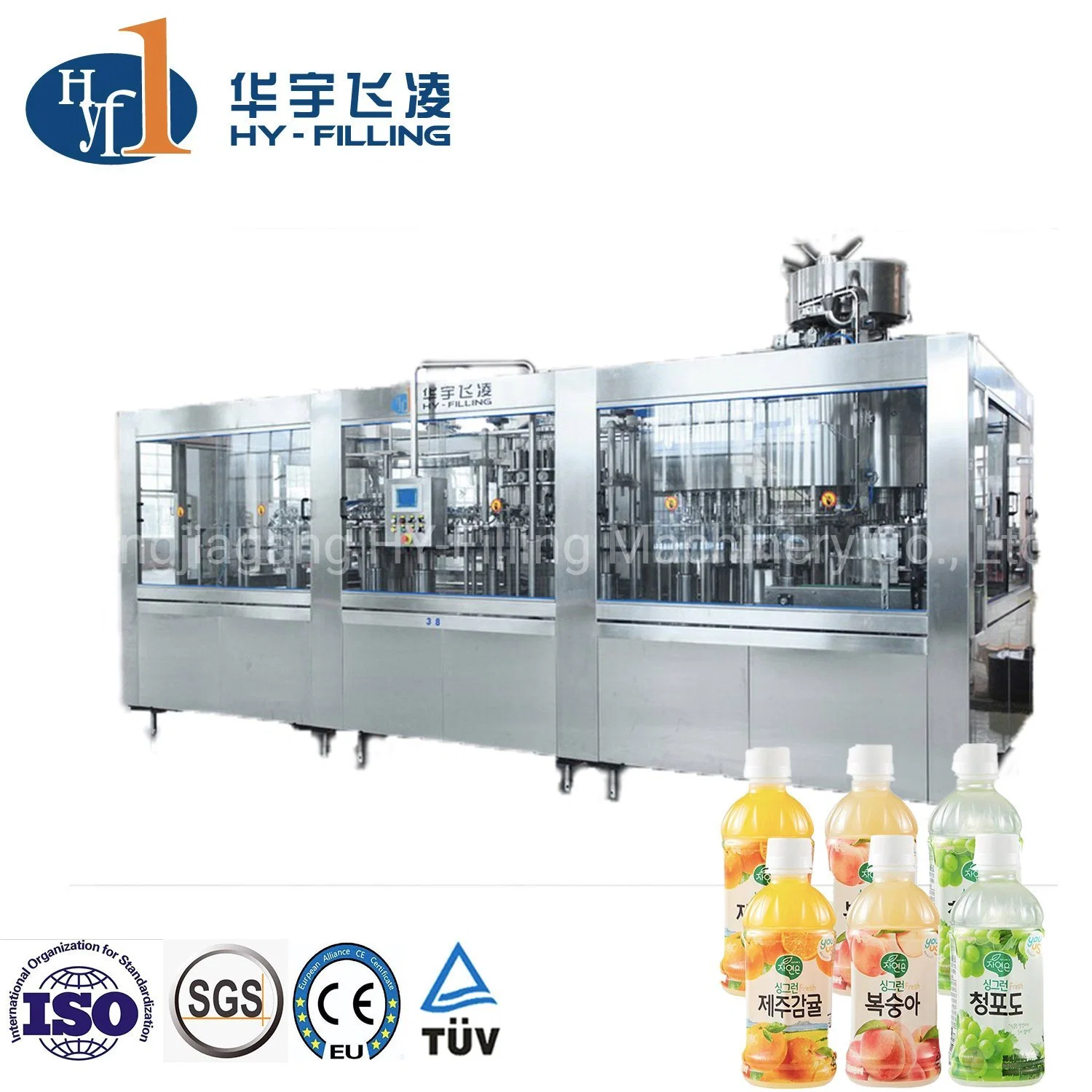 Milk Filler Capper Dairy Drink Production Line Filling Capping Rinser Filler Capper Food, Beverage & Cereal Production Line Machine