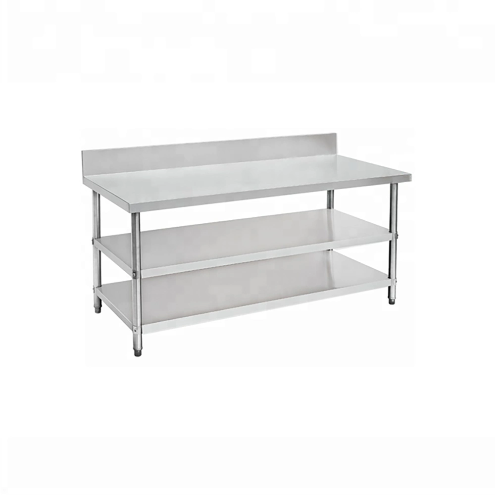 wholesale stainless steel kitchen workbench assembly type metal working table as kitchen equipment