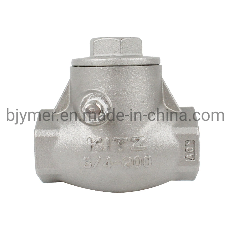 Kitz High-Quality Uo Metal Check Valves Stainless Steel Swing Nonreturn Valve