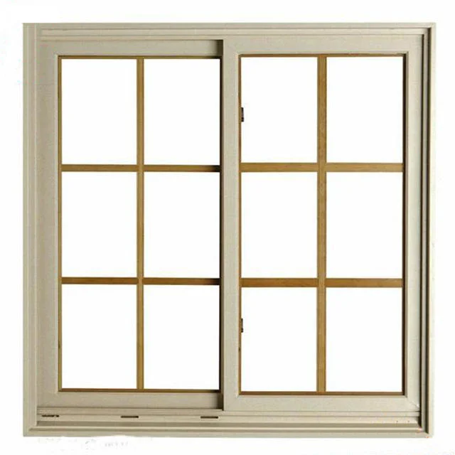 Horizontal Sliding Aluminum Alloy Frame Metal Glass Window