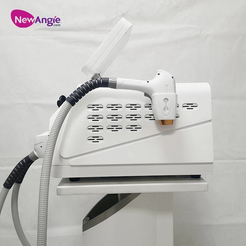 La piel negra 3 ondas IPL Cabello Eliminación permanente del láser Nd YAG Laser IPL profesional para el cuerpo