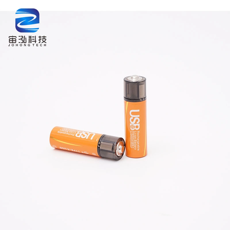 AA 1500mwh USB Rechargeable Magnetic Travel Portable USB Battery