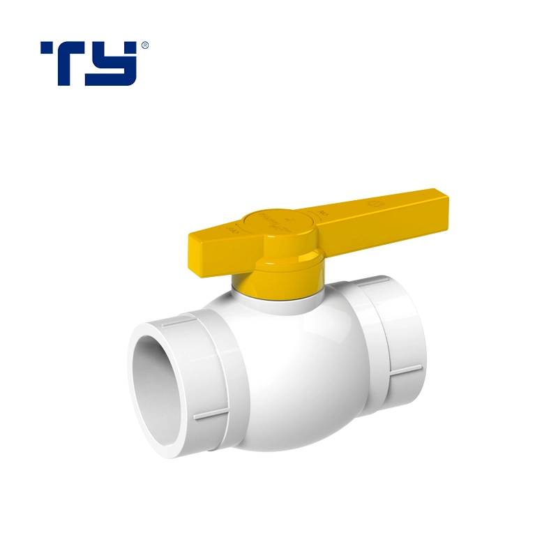 Pn10 Pn16 ASTM Standard Plastic/PVC/CPVC/PPR Ball Valve with Threaded or Socket Hot Sales