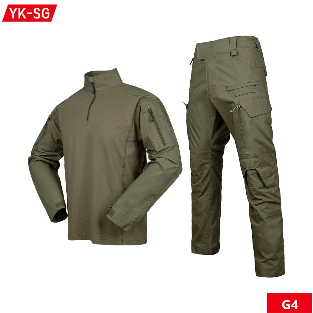 G3 G4 Camuflaje trajes de tácticas de manga larga y Ripstop camisa y pantalones Combat
