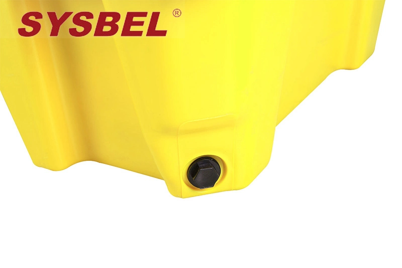 Sysbel CE Approved 70 Gal 4 Drum Secondary Containment and Spill Control Poly Spill Pallet