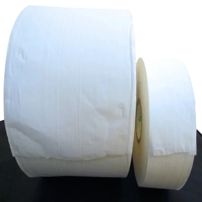 Rouleau géant de matériau brut pour emballage de serviettes hygiéniques Tissu de transport