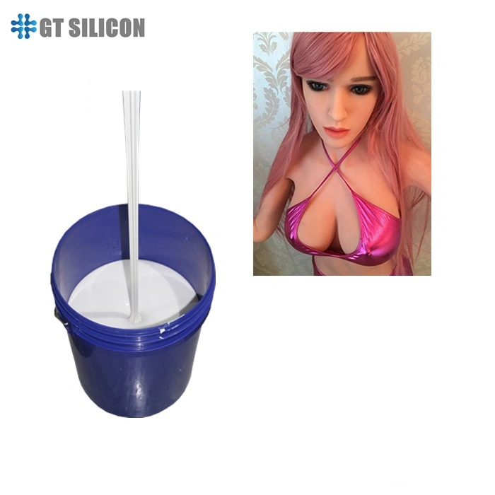 RTV-2 Addition Cure Platinum Liquid Silicone Rubber for Sexy Toys Adult Dolls Dildo Penis Making