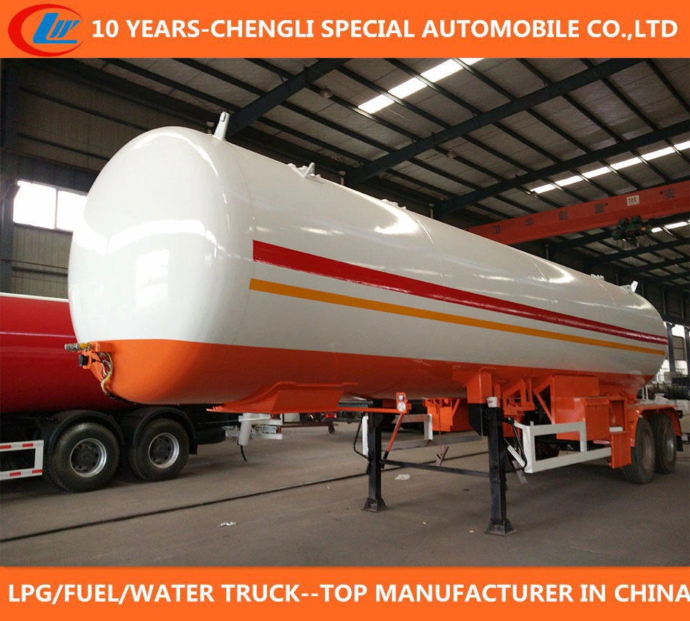 2 Axle 40cbm 20tons LPG Tank Trailer