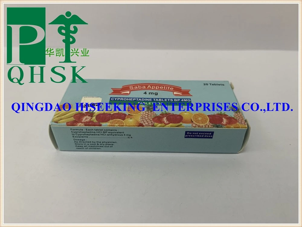 GMP Certificated Pharmaceutical Drugs, Chemical Medicine, Western Tablets, Cyproheptadine