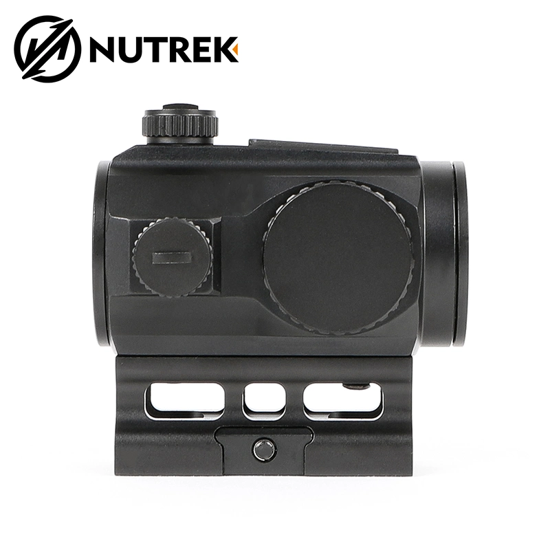 Nutrek Optics New Product Shockproof Windage and Elevation Adjustable 1X25 Red DOT Scope