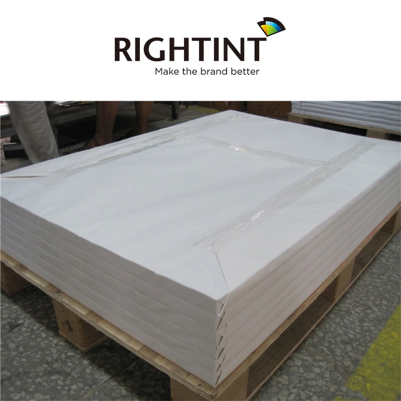 OEM Packaging Film Rightint Stickers impresión offset para hojas de PVC