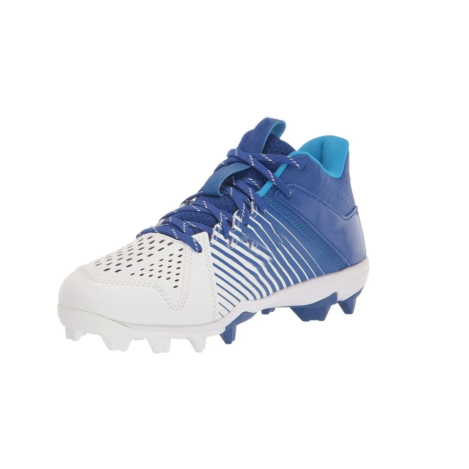 Custom Geformte Cleats Leder Distressed Spikes Männer Gummi Profi Baseball Schuhe