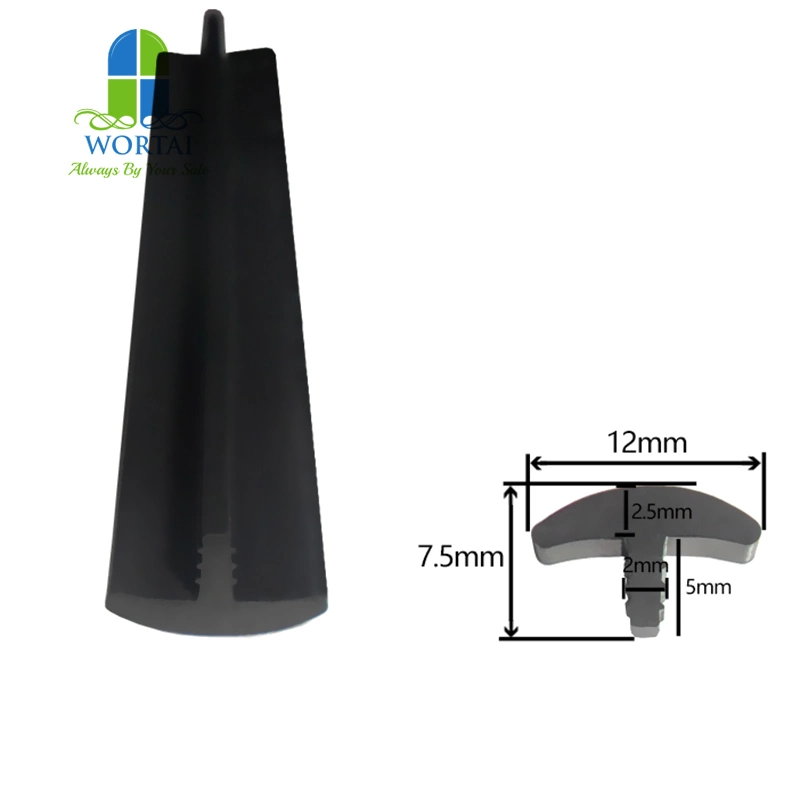 Expandable High Durability T Shaped EPDM Rubber Seal for Door