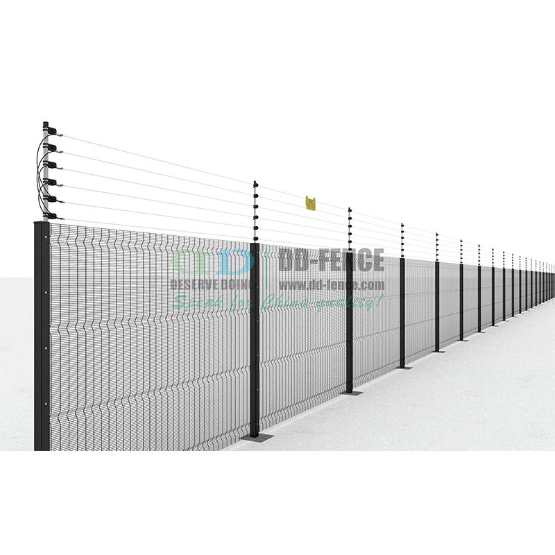 Perimeter Security Electric Fencing Alarm System Energizer Wire Insulators Posts Electric Fence for Homes Farm