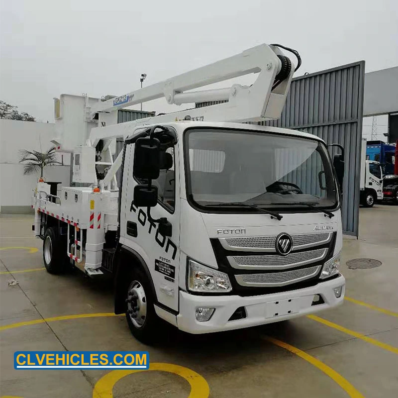 Foton 14m 16m Plataforma de trabajo aérea de elevación alta del camión