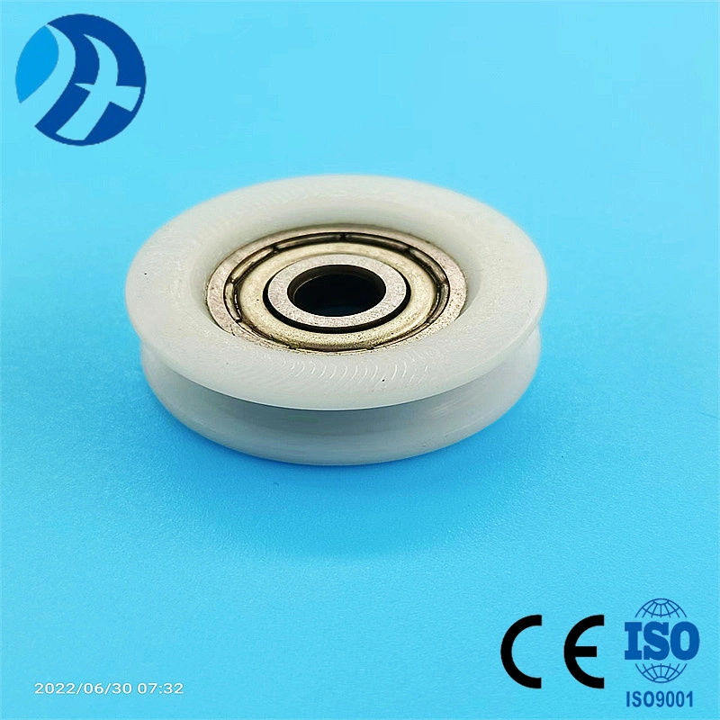 Customized 625 Pulley Product with Bearing/Carbon Steel Bearing for Bathroom Sliding Partition Door