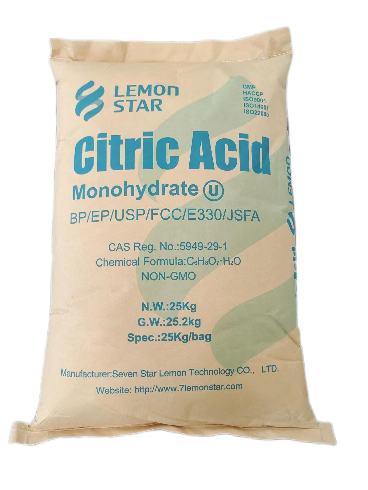 China Low Price Food Additives Citric Acid Monohydrate