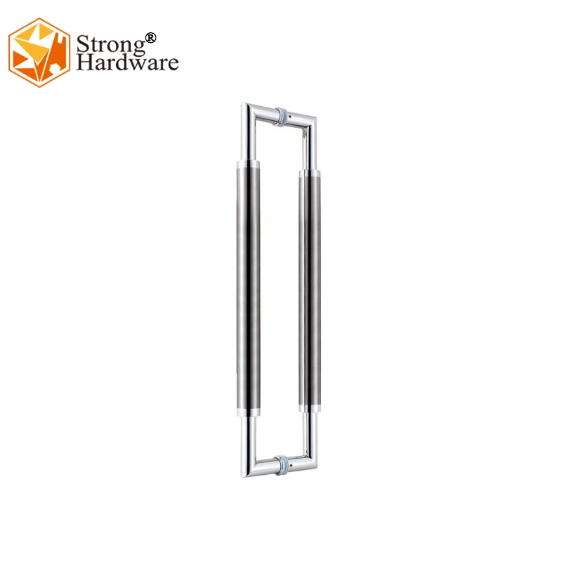 Luxury Design Crystal Sliding Glass Pull Door Handle for Glass Door