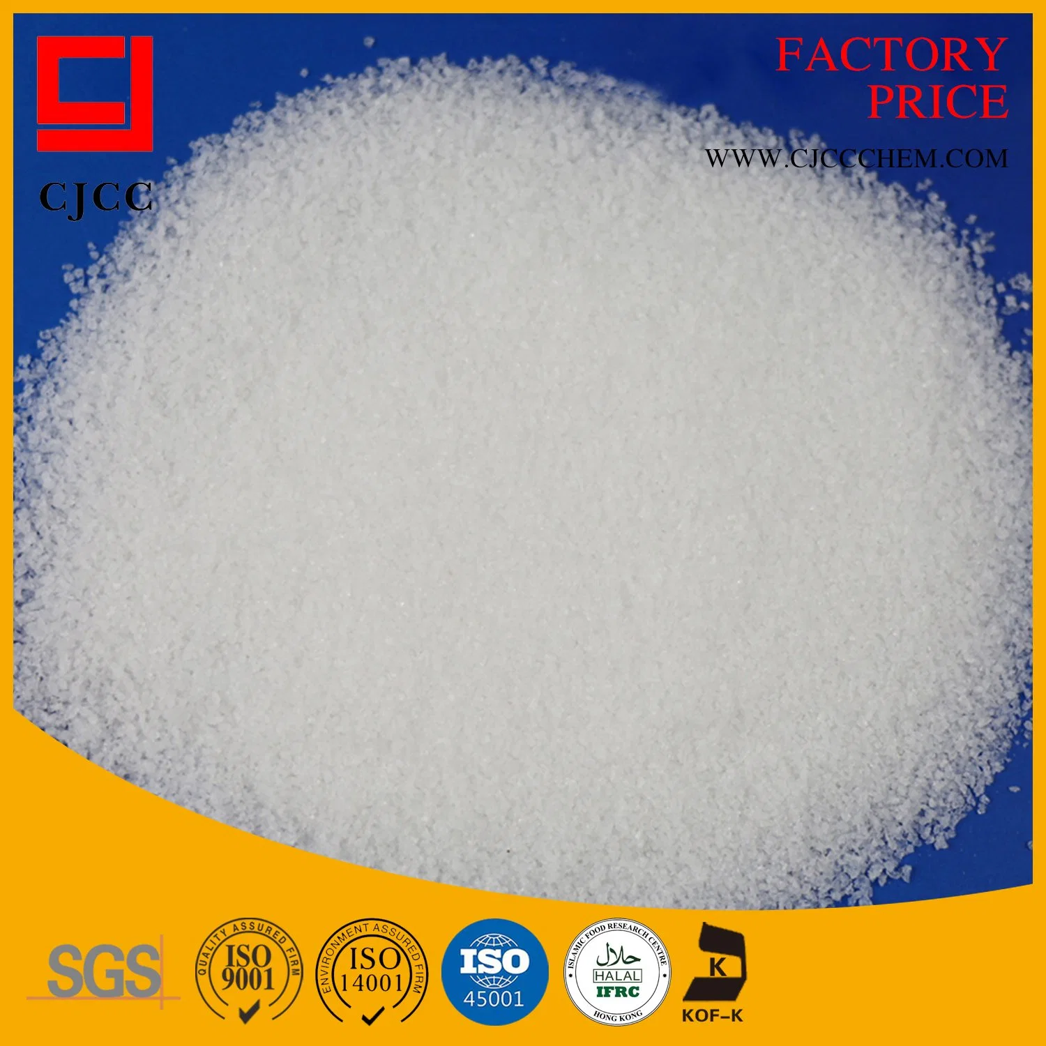 Water Purifier High Purity Polyacrylamide for Waste Water Sedimentation