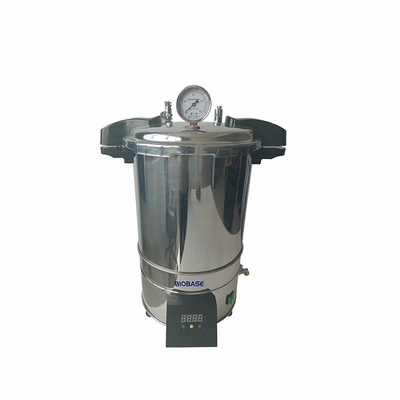 Equipos de esterilización de laboratorio BioBase Sterilizer Pressure Steam 18L Portable Autoclave