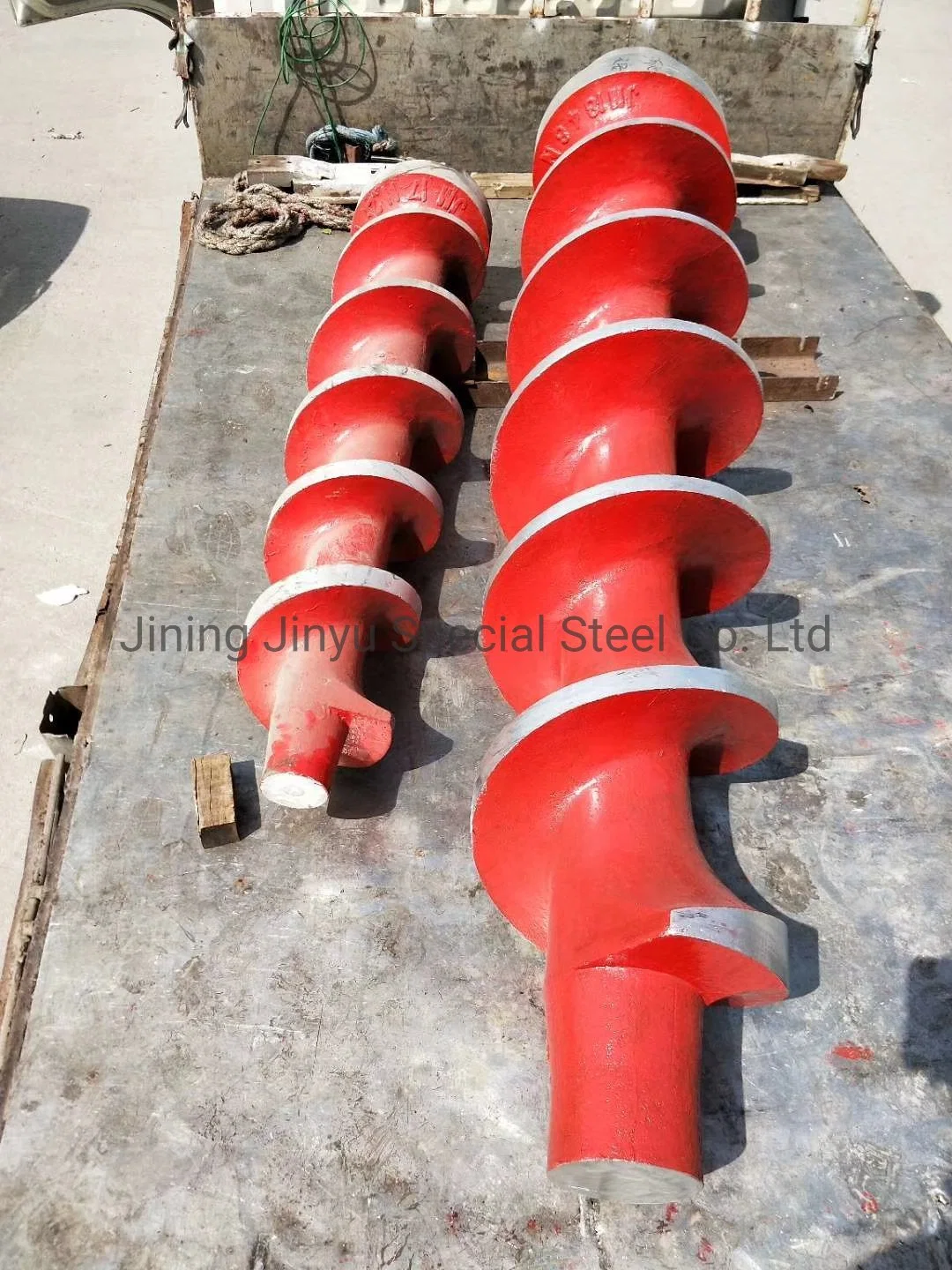 16 Inch Plug Screw Refiner Auger Screw Barrel for MDF / HDF / Paper Plant / Defibrator Machine