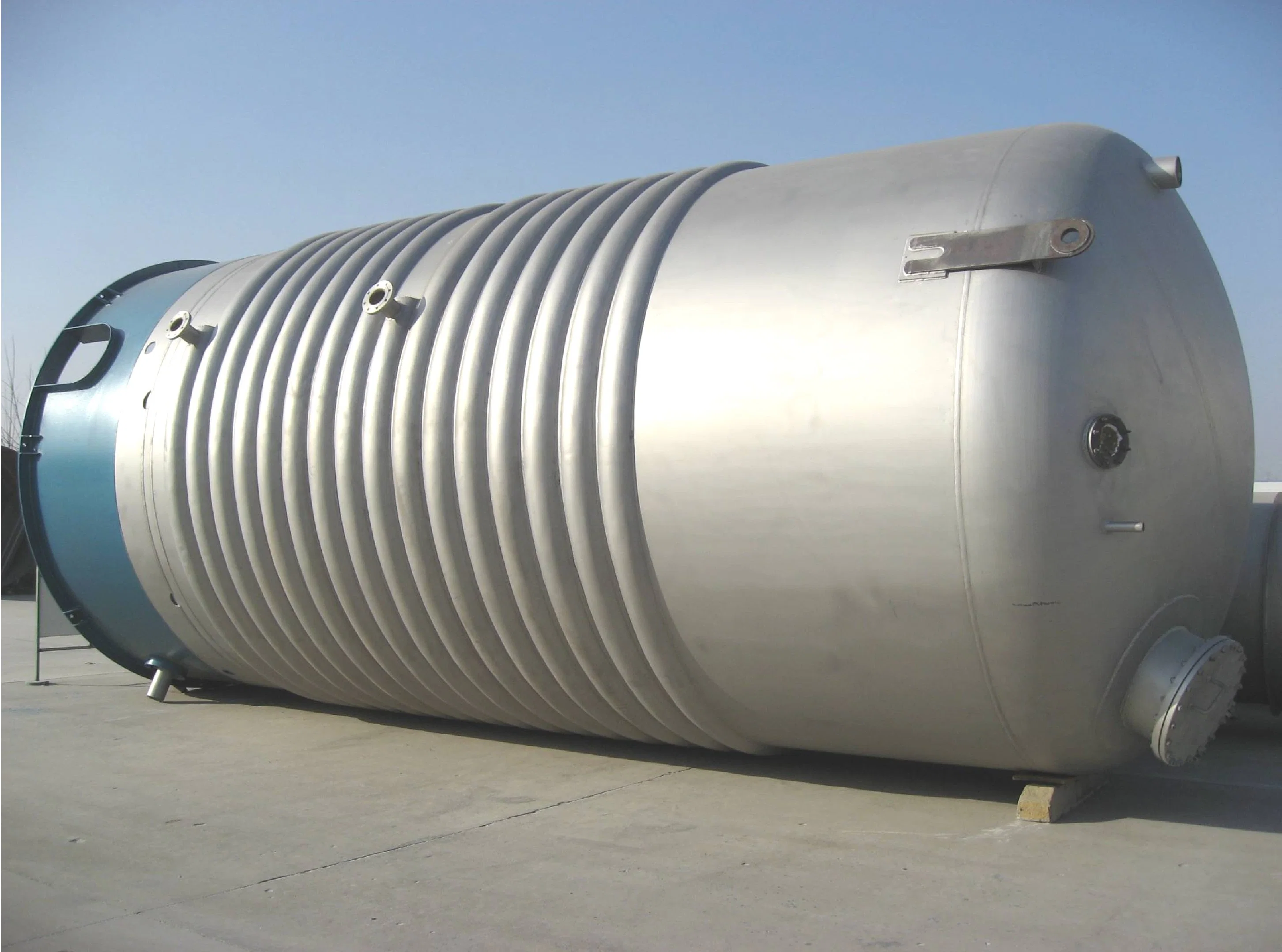 Industrial Pressure Vessel 100 Ton Storage Tanks Pressure Vessels