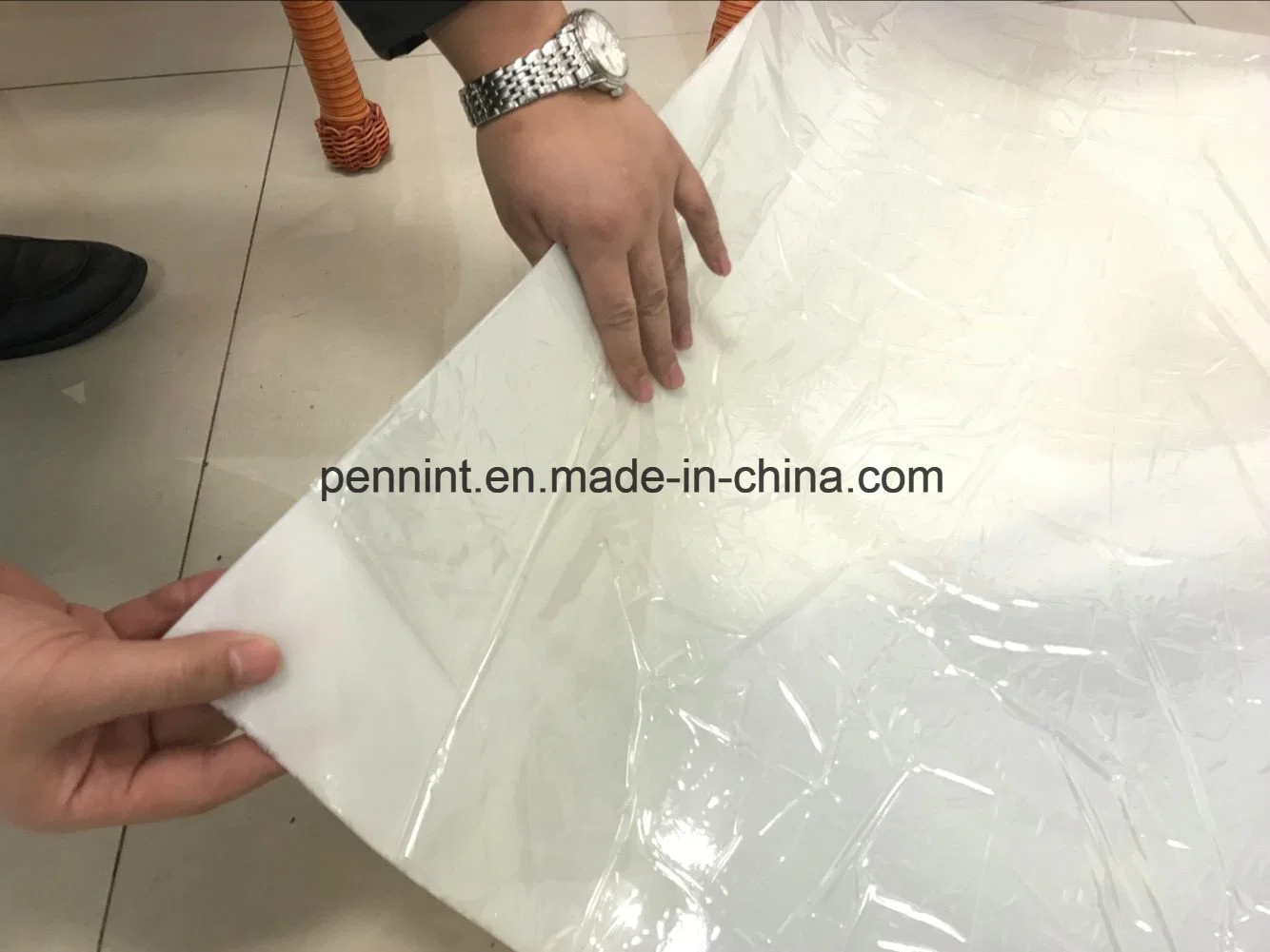 HDPE Pre Applied Self Adhesive Waterproof Membrane 1.2mm--2.0mm