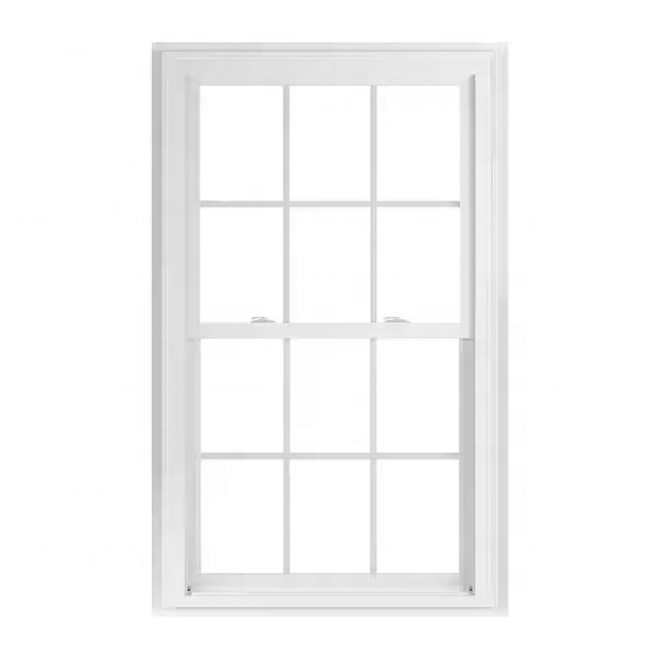 American Aama Low-E Glass Double Hung J Screen White Aluminum PVC Window