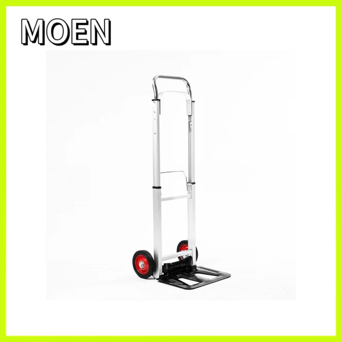 Aluminum Folding Climbing Cart Hand Truck 2 Wheel Foldable Hand Trolley