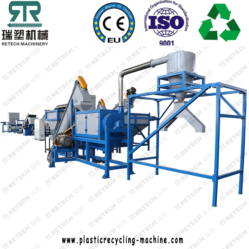 Retech Automatic Liquid Pure Mineral Water Fruit Juice Carbonated Soft Drink Processing Bottling Machine Pet/Glass Bottle Washing Recycling Machine