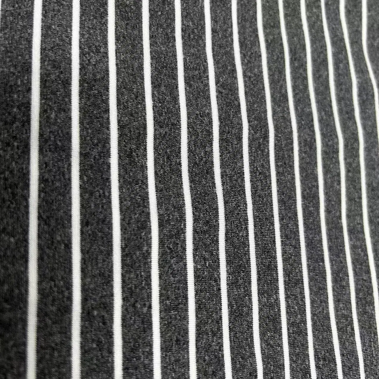 Yarn Dyed Stripe Spandex Milk Silk Knitting Fabric