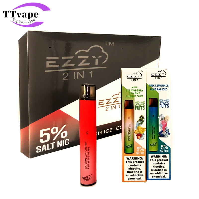 1 Vape 2 Flavors Disposable/Chargeable Vape Device "3m" Ttvape Facotry China Manufactory Original Design