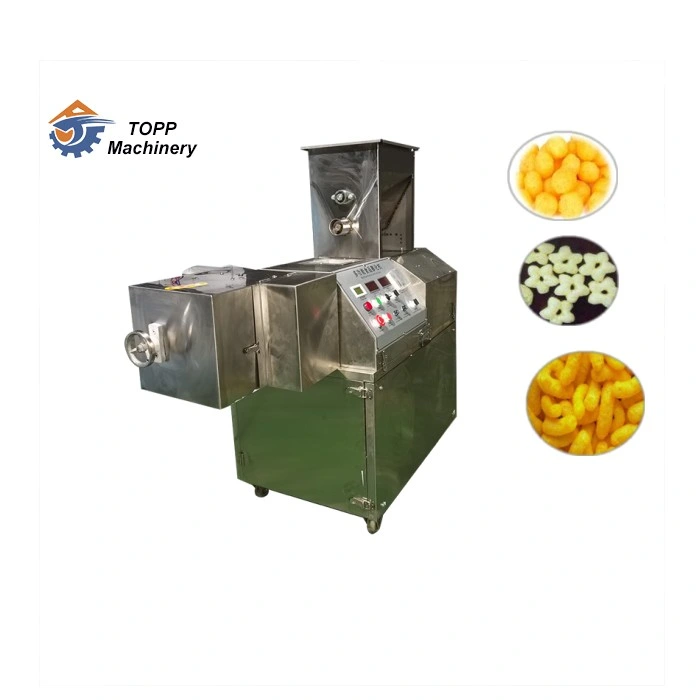 Commercial Puffed Corn Extruder Corn Puff Snack Extruder