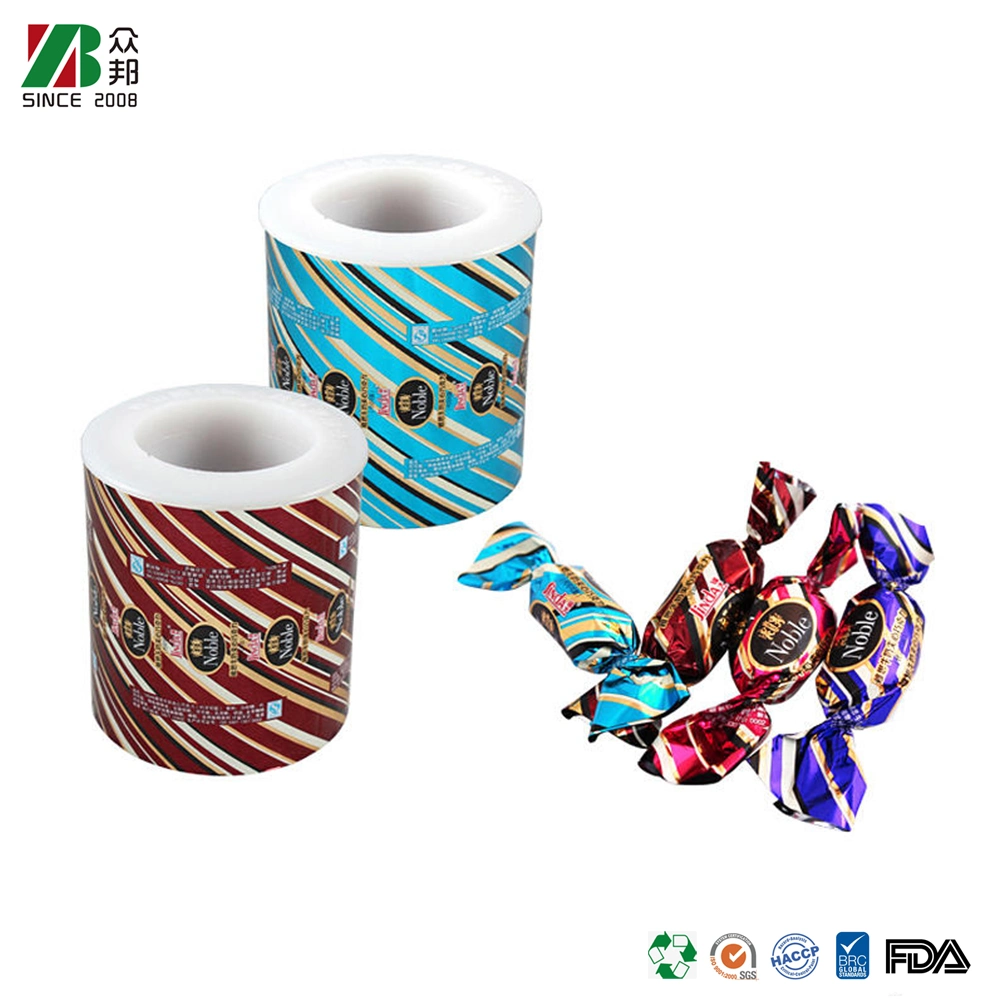 OEM Printing Automatic Packaging Coffee Powder Tea Leaf Bee Plastic Roll Film