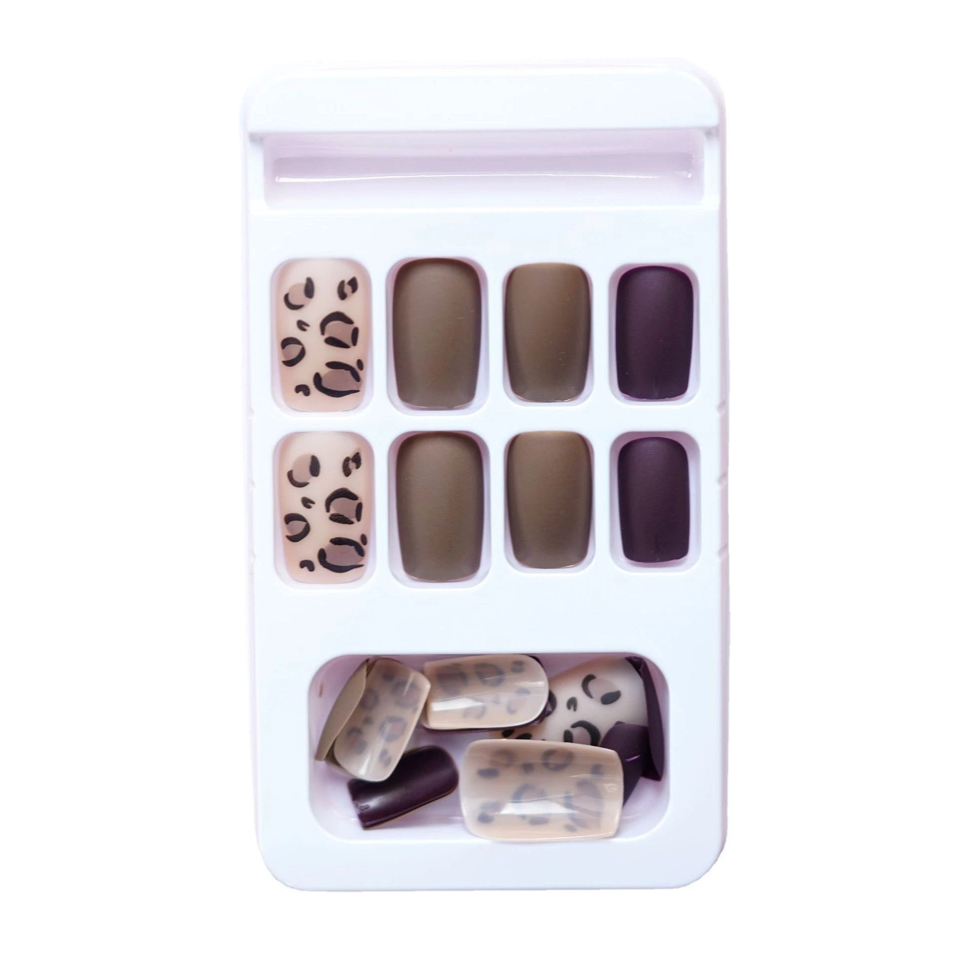 False Nail Factory Directly Sell New Trendy 24PCS Fake Nails for Nail Art Beauty